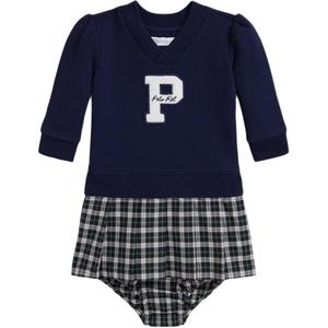 Комплект с юбкой для малышей Polo Ralph Lauren, темно-синий
