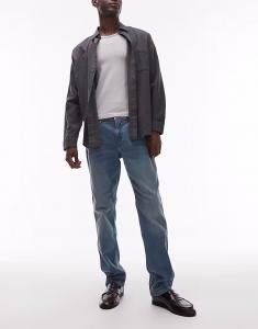 Джинсы Greensboro прямого кроя светло-синего цвета Wrangler