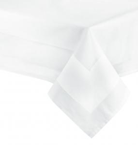 Скатерть Zollner белый, 130/190 см