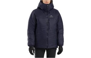 Женская стеганая куртка Arcteryx, цвет Blue-black/Black sapphire