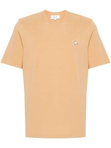 Maison Kitsuné футболка с нашивкой Chillax Fox, нейтральный цвет