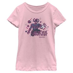 Футболка с принтом Galactus для девочек 7-16 лет Marvel