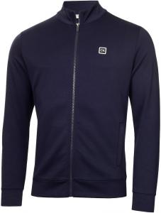 Мужской эластичный мягкий влагоотводящий свитер для гольфа Calvin Klein Concord с застежкой-молнией, Navy