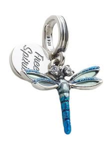 Pandora Серебряный кулон с драгоценными камнями