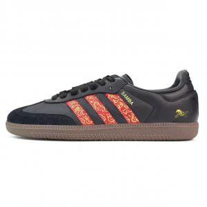 Adidas Originals Самба OG Golden Cloud Blessing легкие низкие немецкие армейские кроссовки Unisex Black Red