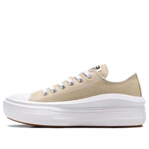 Кроссовки chuck taylor all star move ox 'beige white' Converse, бежевый