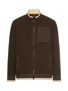 Худи с капюшоном на молнии CAMEL ACTIVE, Dark brown