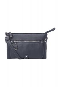 Сумка через плечо, имитация кожи, эмблема, однотонная, для женщин PICARD, цвет Ozean