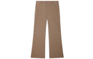 Трикотажные спортивные штаны женские коричневые Celine