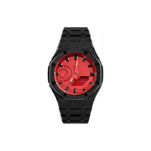 Часы Casio G-Shock Analog-Digital 2100 Series, арт. GA-2100-4A, кремово-черный