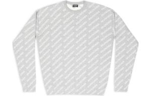 Свитшот мужской Balenciaga, серый