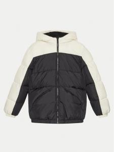 Пуховик стандартного кроя United Colors Of Benetton, черный