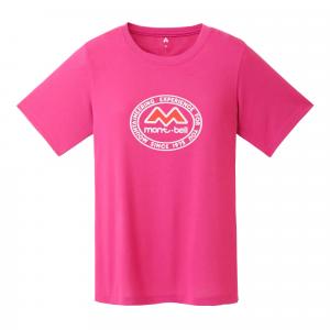 Обычная футболка женская MONTBELL, розовый