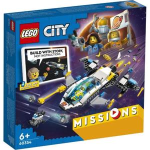 City Collection, Space Exploration Mission Building Blocks 298pcs 60354 LEGO, space exploration mission