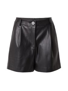 Широкие брюки со складками спереди ABOUT YOU Cassia, черный