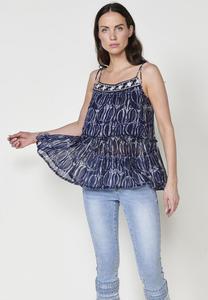 Топ Koroshi, синий