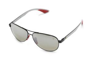 Rayban Мужские металлические солнцезащитные очки-авиаторы, черные