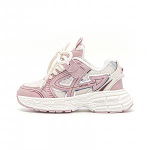 Нескользящие и дышащие низкие детские кроссовки для отдыха на природе Annil, розовый