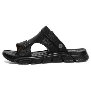 Mulinsen Пляжные сандалии мужские коричневые/чёрные, цвет Black