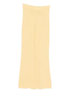 Расклешенные брюки из букле Guest In Residence, желтый