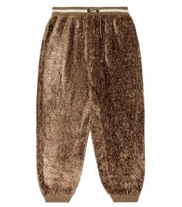 Спортивные штаны из синели Brunello Cucinelli, бежевый