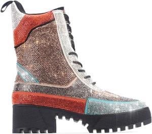 Женские боевые ботинки Cape Robbin Kingston, ботинки на платформе с массивным каблуком, высокие ботинки для женщин, Multicolor