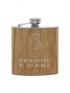 Mr. & Mrs. Panda Фляга, кактус, священный с надписью коричневого цвета