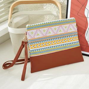 Ацтекский мини-клатч кроссбоди FASHNZFAB, мультиколор