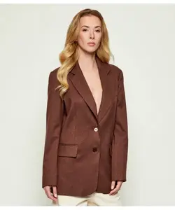 Элегантный жакет Oversize fit Liu Jo, коричневый