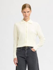 SELECTED Кардиган 'SLFThea' вязаный, серый