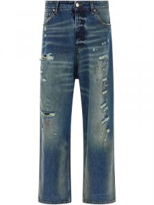 VETEMENTS хлопковые мешковатые джинсы, синий