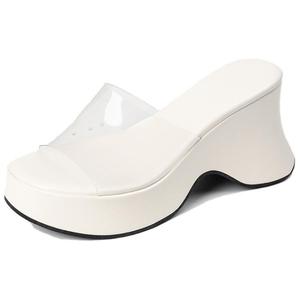 Тапочки-слайды женские Beijiani, Ecru