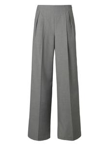 VERO MODA Широкие брюки со складками 'VMHailey' в крапчатом сером цвете