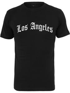 Футболка Los Angeles Wording Tee черного цвета Mister Tee