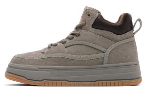 Кроссовки Dickies Skateboarding Shoes Women's Mid-top Earthy Yellow/soot/apricot, серый