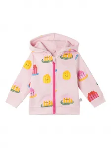 Толстовка на молнии Stella McCartney Kids, розовый