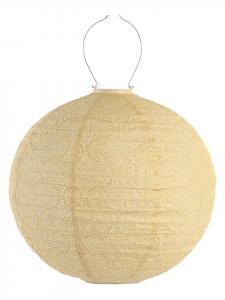 Lumiz Солнечный светодиодный фонарь «Fiore Rond» желтого цвета - Ø 40 см