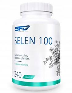SFD, Selenium 100, Волосы, Кожа, Ногти, 240 таблеток.