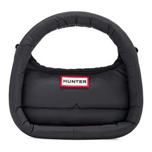 HUNTER Полиэстеровая мини-сумка через плечо унисекс черная, Black