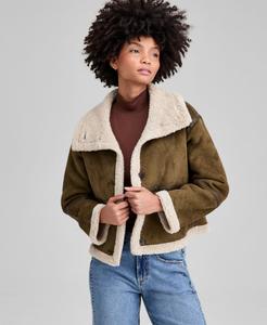 Женская куртка из искусственной овчины And Now This, Frost Green