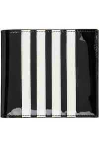 Патентованный складной кошелек с четырьмя перекладинами Thom Browne, черный