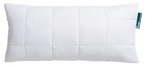 Вентилятор. Комфортная хлопковая подушка для сна "ф.а.н. "Медисан Сенситив" (1 шт.) F.a.n. Schlafkomfort 40х80 см, белый