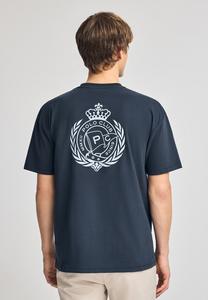 Футболка с принтом SHORT SLEEVE CREWNECK Polo Club, синий