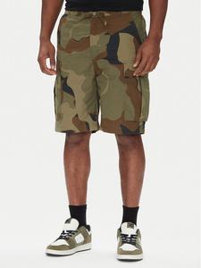 Шорты из ткани обычного кроя Tundra ADYWS03086 Dc, зеленый