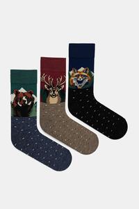 3 пары хлопковых носков Medicine, мультиколор