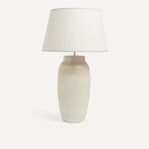 Керамическая настольная лампа Jara Grande El Corte Inglés, бежевый