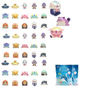 Оригинальная коллекция морских существ энциклопедия фантастических существ мистические коробки одиночная мистическая коробка/полный набор 12 шт GenShin