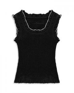 Детский топ Helena для девочек - подростков KatieJnyc, черный