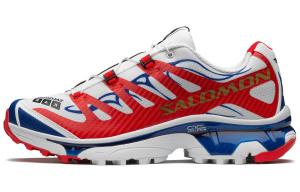 XT-4 Кроссовки для активного отдыха на открытом воздухе унисекс с низким верхом, белые/красные Salomon