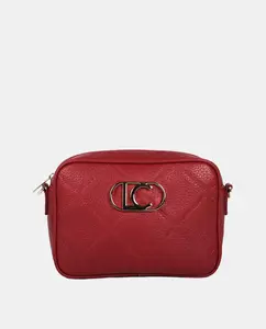 Сумка-бандо с логотипом на молнии Lola Casademunt, красный